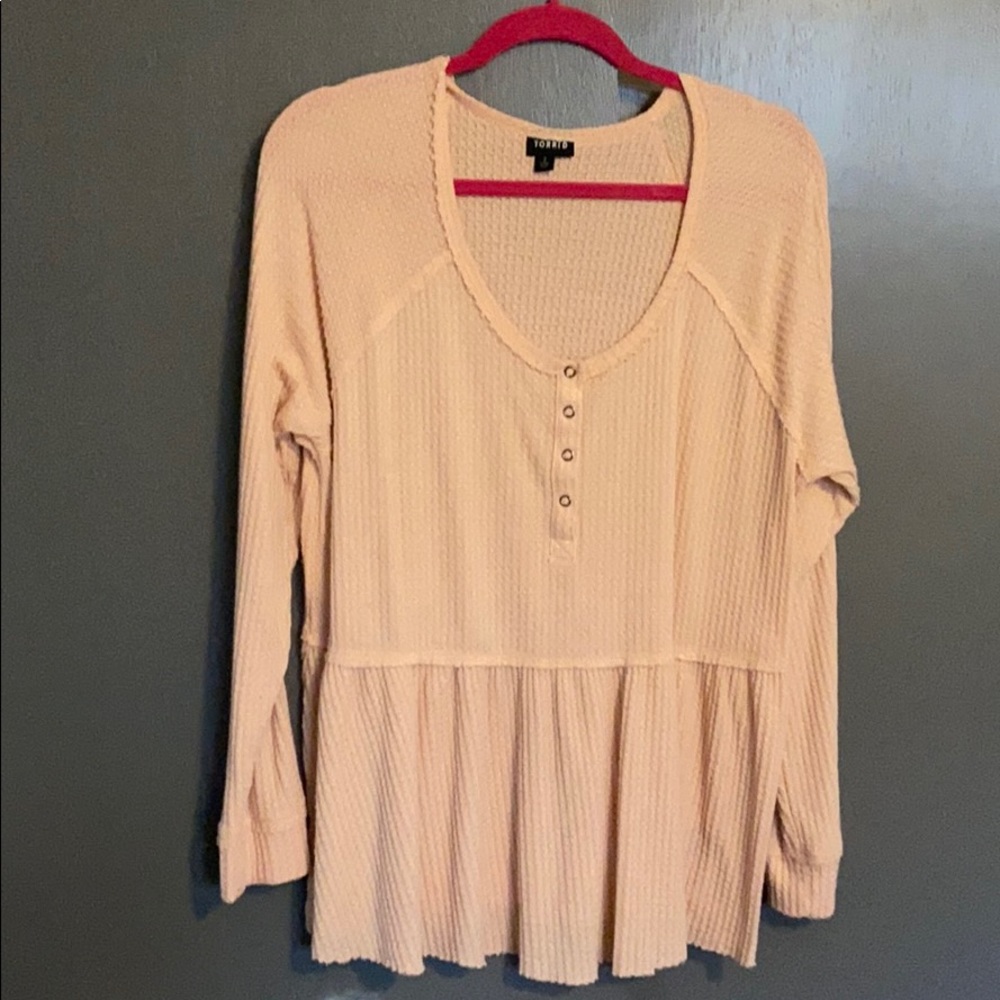 Torrid waffle top